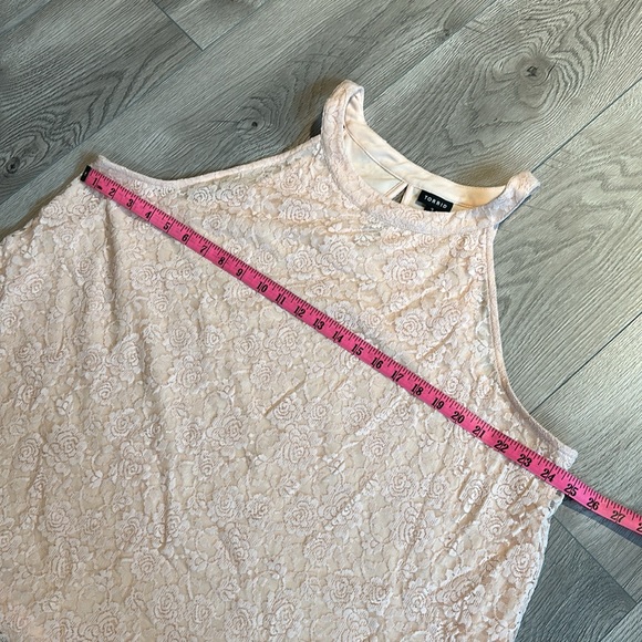 Torrid 3 Pink Lace Tank Top - Picture 3 of 4